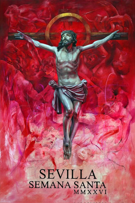 Cartel Oficial de la Semana Santa de Sevilla 2026 - ViajandoPorSevilla.com